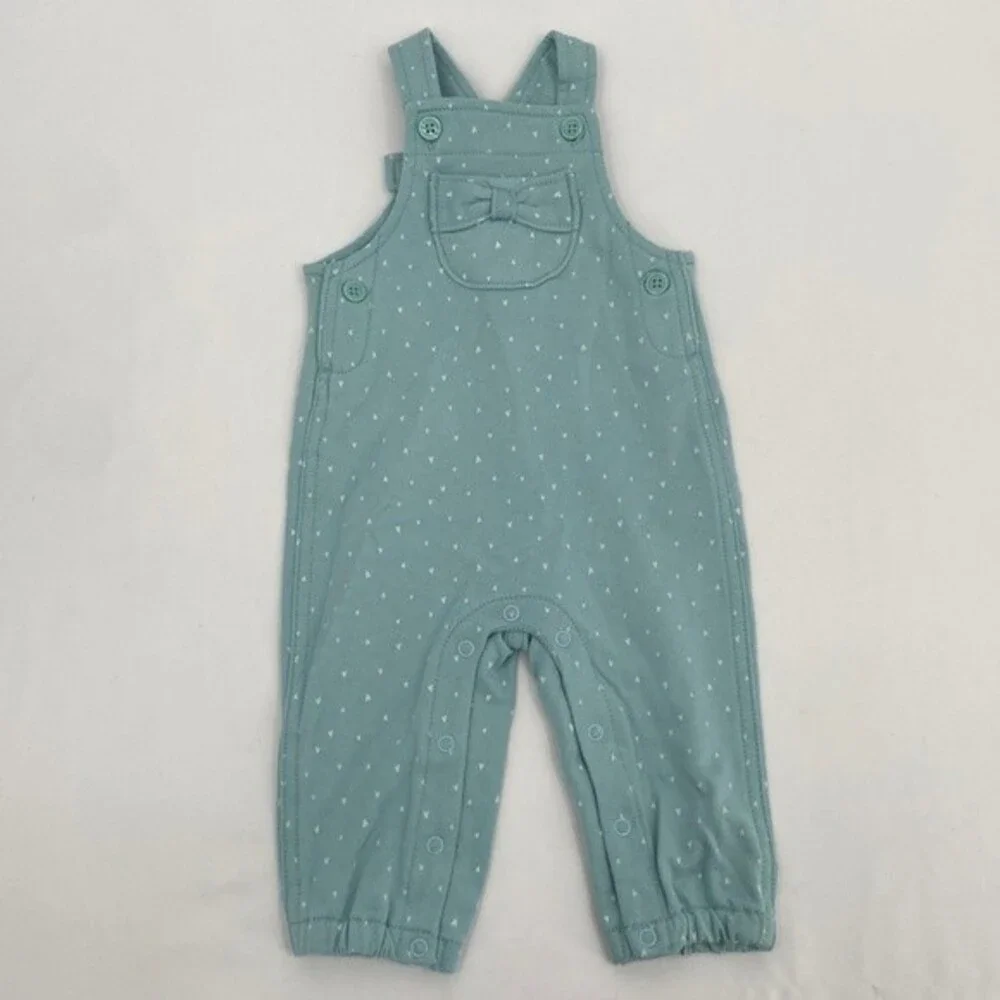 Just One You Made By Carter's Kids Polka Dots Overall Size 6 M
